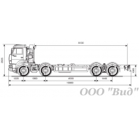 Шасси КАМАЗ 65201-63