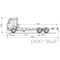 Шасси КАМАЗ 65117