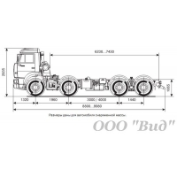 Шасси КАМАЗ 65201